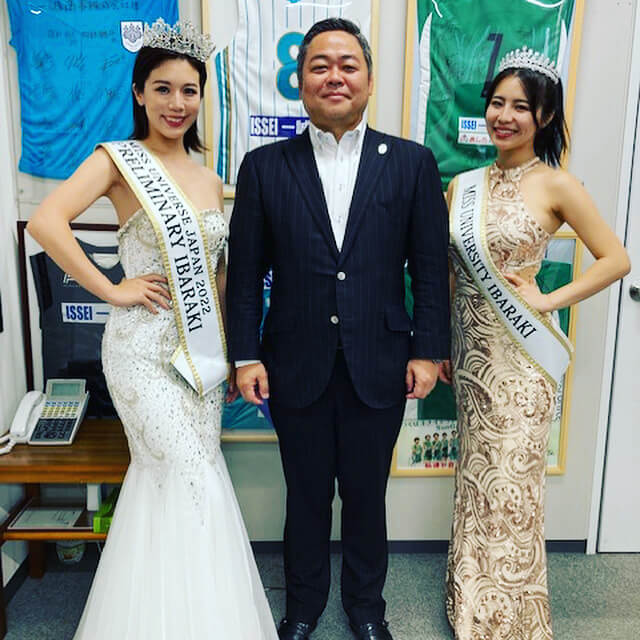 ベスト・オブ・ミス茨城の表敬訪問